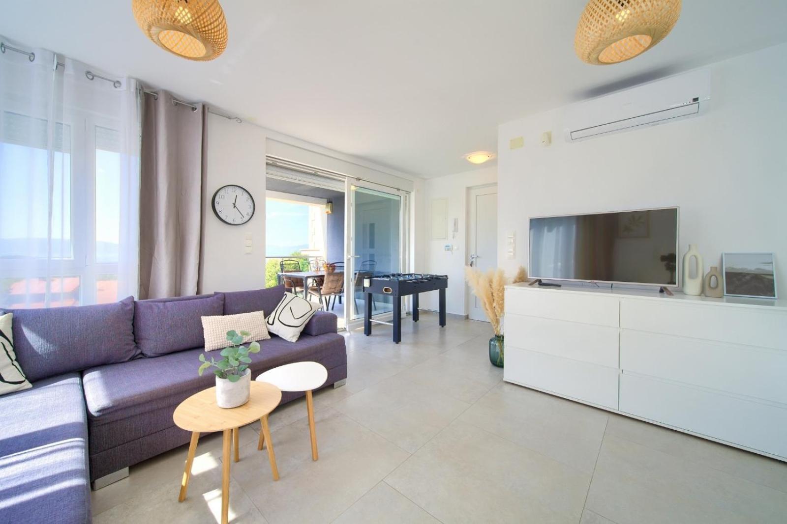 Apartment Sasso Bianco With The Private Pool Njivice Exterior foto